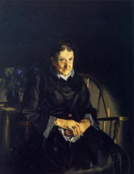 George Wesley Bellows : Aunt Fanny aka Old Lady in Black